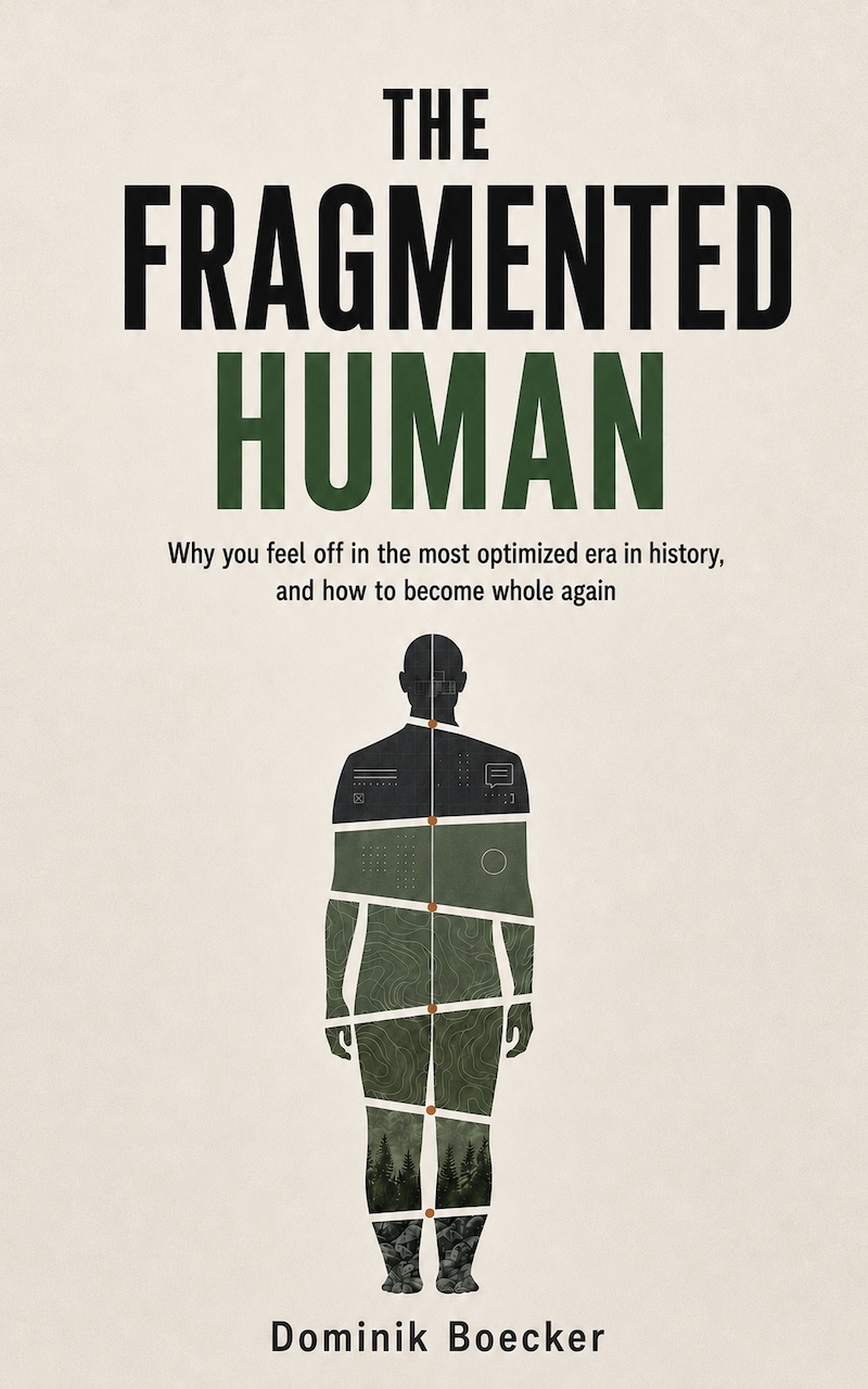 The Fragmented Human by Dominik Boecker book cover