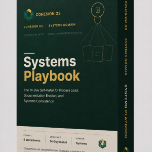 Systems Playbook