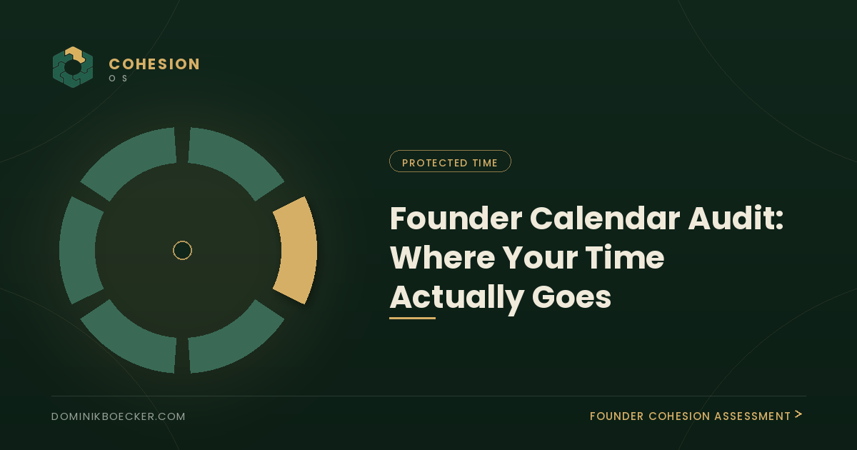 founder calendar audit