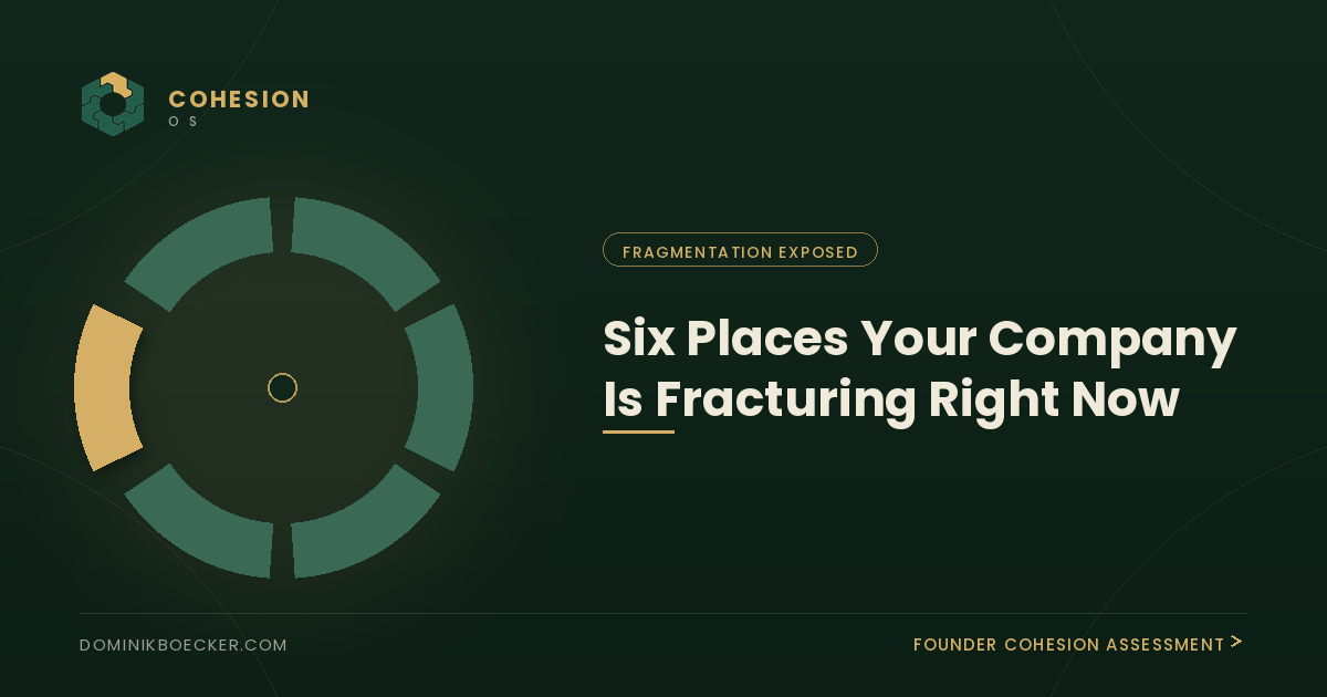 six places your business is fracturing