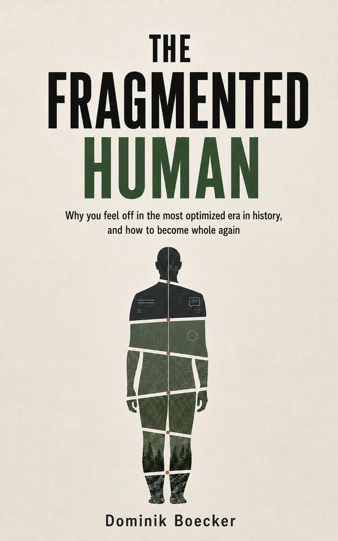 The Fragmented Human by Dominik Boecker, book cover